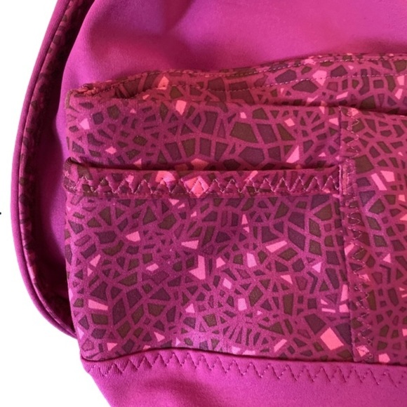 Lululemon Real Quick Tight Leggings Paradise Geo Regal Plum Size 10 NWT - Picture 8 of 16